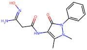 N-(2,3-Dihydro-1,5-dimethyl-3-oxo-2-phenyl-1H-pyrazol-4-yl)-3-(hydroxyamino)-3-iminopropanamide