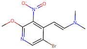 5-Bromo-4-[2-(dimethylamino)ethenyl]-2-methoxy-3-nitropyridine