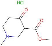 Methyl 1-methyl-4-oxopiperidine-3-carboxylate hydrochloride