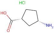 (1R,3S)-3-Aminocyclopentane-1-carboxylic acid hydrochloride