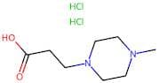 3-(4-Methylpiperazin-1-yl)propanoic acid dihydrochloride