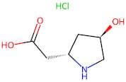 2-((2S,4R)-4-Hydroxypyrrolidin-2-yl)acetic acid hydrochloride