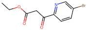Ethyl 5-bromo-β-oxo-2-pyridinepropanoate