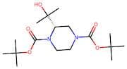 Di-tert-butyl (S)-2-(2-hydroxypropan-2-yl)piperazine-1,4-dicarboxylate