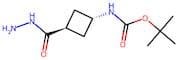 tert-Butyl (trans-3-(hydrazinecarbonyl)cyclobutyl)carbamate