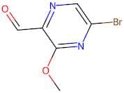 5-Bromo-3-methoxypyrazine-2-carbaldehyde