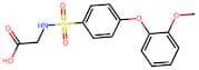 ((4-(2-Methoxyphenoxy)phenyl)sulfonyl)glycine