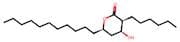 (3s,4s,6r)-3-Hexyl-4-hydroxy-6-undecyl-tetrahydropyran-2-one