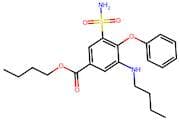 Butyl 3-(butylamino)-4-phenoxy-5-sulfamoylbenzoate (Bumetanide Impurity)
