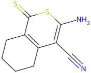 3-Amino-1-thioxo-5,6,7,8-tetrahydro-1h-isothiochromene-4-carbonitrile