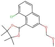 2-(8-Chloro-3-(methoxymethoxy)naphthalen-1-yl)-4,4,5,5-tetramethyl-1,3,2-dioxaborolane