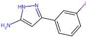 3-(3-Iodophenyl)-1H-pyrazol-5-amine