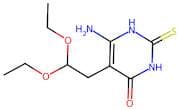 6-Amino-5-(2,2-diethoxyethyl)-2-thioxo-2,3-dihydropyrimidin-4(1H)-one