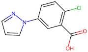 2-Chloro-5-(1H-pyrazol-1-yl)benzoic acid