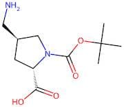 (2S,4S)-4-(Aminomethyl)-1-[(tert-Butoxy)carbonyl]pyrrolidine-2-carboxylic acid