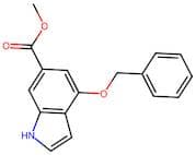 Methyl 4-(benzyloxy)-1H-indole-6-carboxylate