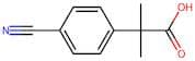 2-(4-Cyanophenyl)-2-methylpropanoic acid