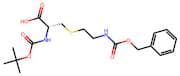 S-(2-(((benzyloxy)carbonyl)amino)ethyl)-N-(tert-butoxycarbonyl)-L-cysteine