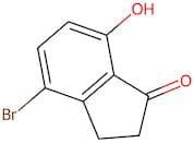 4-Bromo-7-hydroxy-2,3-dihydro-1H-inden-1-one