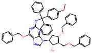 (1S,2S,3S,5S)-3-(Benzyloxy)-5-(6-(benzyloxy)-2-(((4-methoxyphenyl)diphenylmethyl)amino)-9H-purin-9…