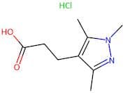 3-(1,3,5-Trimethyl-1H-pyrazol-4-yl)propanoic acid hydrochloride