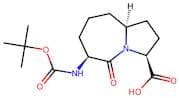 (3S,6S,9aS)-6-((tert-Butoxycarbonyl)amino)-5-oxooctahydro-1H-pyrrolo[1,2-a]azepine-3-carboxylic ac…