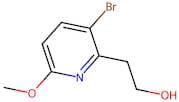 2-(3-Bromo-6-methoxypyridin-2-yl)ethan-1-ol