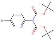 Imidodicarbonic acid, 2-(5-bromo-2-pyridinyl)-, 1,3-bis(1,1-dimethylethyl) ester