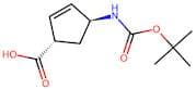 (1S,4S)-4-[[(1,1-Dimethylethoxy)carbonyl]amino]-2-cyclopentene-1-carboxylic acid