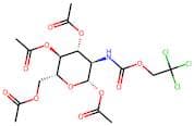 (2S,3R,4R,5S,6R)-6-(acetoxymethyl)-3-(((2,2,2-trichloroethoxy)carbonyl)amino)tetrahydro-2H-pyran-2…