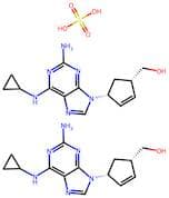 ((1S,4R)-4-(2-Amino-6-(Cyclopropylamino)-9H-Purin-9-yl)Cyclopent-2-en-1-yl)Methanol Hemisulfate