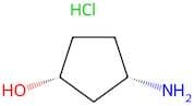 (1R,3S)-3-Aminocyclopentanol Hydrochloride