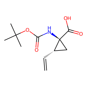(1S,2R)-1-((Tert-Butoxycarbonyl)Amino)-2-Vinylcyclopropanecarboxylic Acid