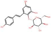 (2S,3R,4S,5S,6R)-2-(2,4-Dihydroxy-6-((E)-4-Hydroxystyryl)Phenoxy)-6-(Hydroxymethyl)Tetrahydro-2H-P…