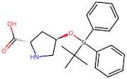 (2S,4R)-4-((Tert-Butyldiphenylsilyl)oxy)pyrrolidine-2-Carboxylic Acid