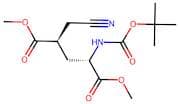 (2S,4R)-Dimethyl 2-((Tert-Butoxycarbonyl)Amino)-4-(Cyanomethyl)Pentanedioate