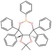 (3As,8As)-2,2-Dimethyl-4,4,6,8,8-Pentaphenyltetrahydro-[1,3]Dioxolo[4,5-E][1,3,2]Dioxaphosphepine