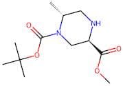 (3R,6R)-1-Tert-Butyl 3-Methyl 6-Methylpiperazine-1,3-Dicarboxylate