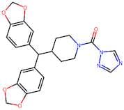 (4-(Bis(Benzo[D][1,3]Dioxol-5-Yl)Methyl)Piperidin-1-Yl)(1H-1,2,4-Triazol-1-Yl)Methanone