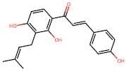 (E)-1-(2,4-Dihydroxy-3-(3-Methylbut-2-En-1-Yl)Phenyl)-3-(4-Hydroxyphenyl)Prop-2-En-1-One