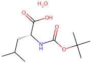 (R)-2-((Tert-Butoxycarbonyl)Amino)-4-Methylpentanoic Acid Hydrate