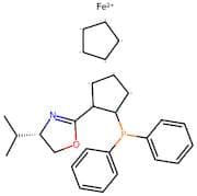 (R,Rp)-[2-(4’-i-Propyloxazolin-2’-yl)ferrocenyl]diphenylphosphine