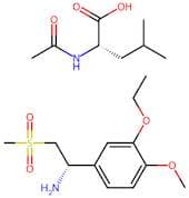 (S)-1-(3-Ethoxy-4-Methoxyphenyl)-2-(Methylsulfonyl)Ethanamine (S)-2-Acetamido-4-Methylpentanoate
