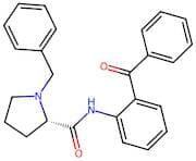 (S)-N-(2-Benzoylphenyl)-1-Benzylpyrrolidine-2-Carboxamide