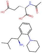 (S,S)-3-Methyl-1-(2-Piperidinophenyl)Butylamine, N-Acetyl-Glutamate Salt