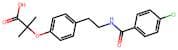 2-(4-(2-(4-Chlorobenzamido)Ethyl)Phenoxy)-2-Methylpropanoic Acid