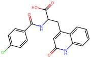 2-(4-Chlorobenzamido)-3-(2-Oxo-1,2-Dihydroquinolin-4-Yl)Propanoic Acid
