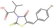 2-(5-(4-Bromobenzylidene)-4-Oxo-2-Thioxothiazolidin-3-Yl)-3-Methylbutanoic Acid