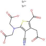 2,2’-((5-Carboxy-4-(Carboxymethyl)-3-Cyanothiophen-2-Yl)Azanediyl)Diacetic Acid, Distrontium Salt