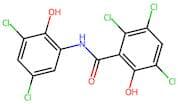 2,3,5-Trichloro-N-(3,5-Dichloro-2-Hydroxyphenyl)-6-Hydroxybenzamide